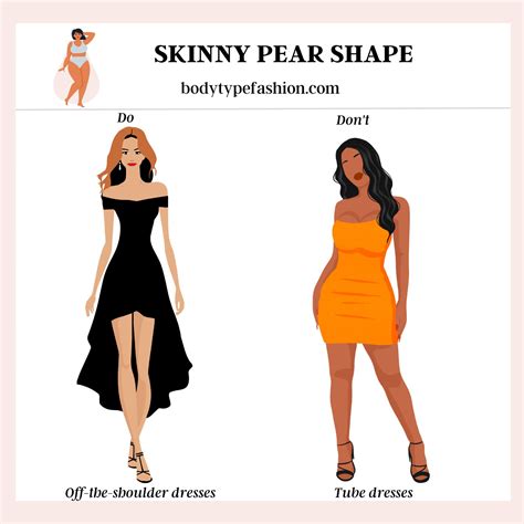How to Dress a Skinny Pear Shape - Fashion for Your Body Type