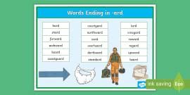 Words Ending in -ey Word Mat (teacher made) - Twinkl