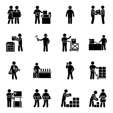 Manufacturing Workers Vector 的图像结果