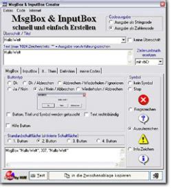 MsgBox Programmieren 的图像结果