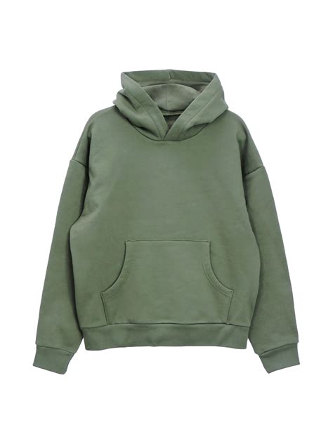 Park Hoodie - Olive Green Heavy Fleece – Gabe Clothing