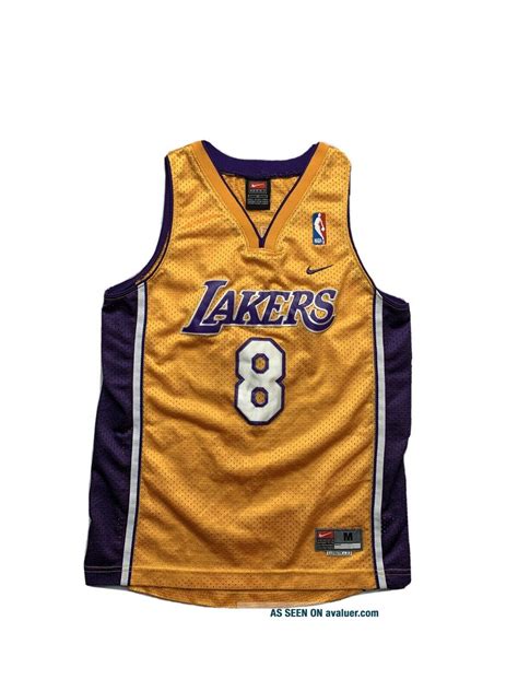 Vintage Nike Los Angeles Lakers Kobe Bryant 8 Jersey Kids Youth Sz ...