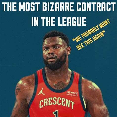 #1 Place for NBA Trades | Zion Williamson’s bizarre contract: Every ...
