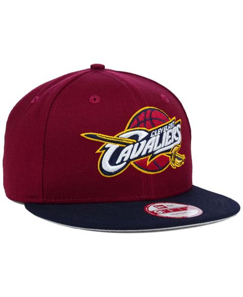 New era #9fifty nba cleveland cavaliers logo basketball #snapback hat # ...