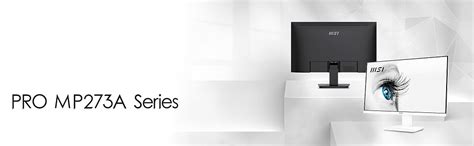 MSI PRO MP273A 27 Inch Full HD Office Monitor 1920x1080 IPS Panel, 100 ...