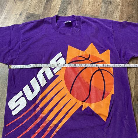 vintage single stitch phoenix suns t shirt fruit of t… - Gem