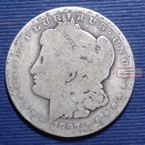Morgan Silver Dollar, 1897 - O