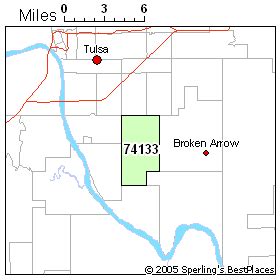 Rankings in Zip 74133 (Tulsa, OK)