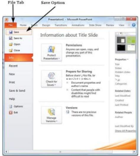 Image result for How to Save in MS PowerPoint