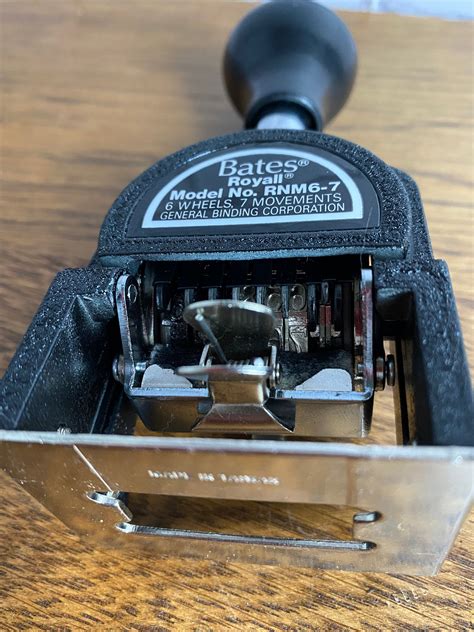 Image result for Bates Stamp Machine
