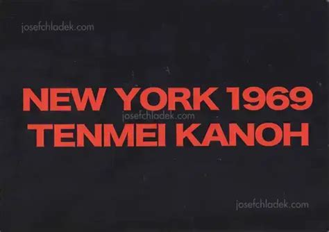 Tenmei Kanoh - New York 1969, Ishi Inc., 2014, Tokyo, book/photobook ...