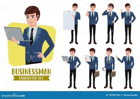 Business Man Character Vector 的图像结果