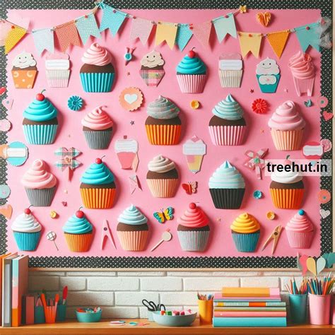 Cupcake Bulletin Board Ideas and Classroom Activities
