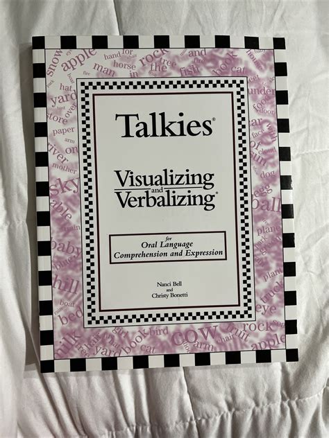 Talkies Teacher's Manual : Visualizing and Verbalizing for Oral ...