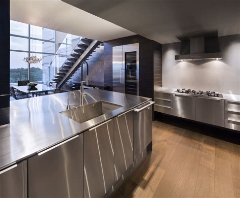 Stainless steel cabinets, countertops, sinks… | Trends