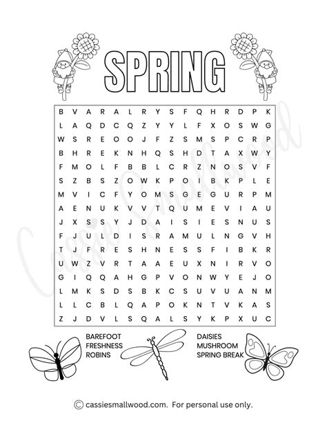 Spring Word Find 的图像结果