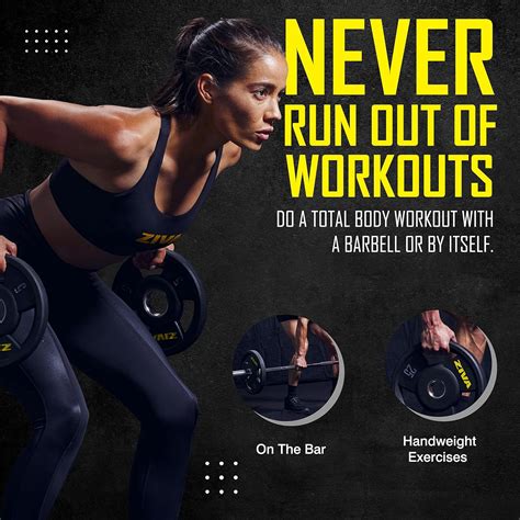 Buy ZIVA RPU Grip Disc Olympic 2 Weight Plate – Premium Hard Wearing ...