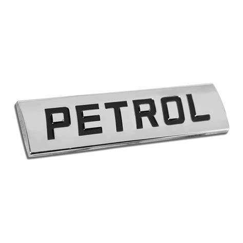 Printemporio Petrol Sticker for Car Fuel Lid, Waterproof, Self-Adhesive ...