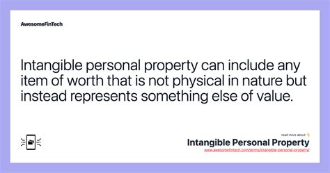 Image result for Intangible Personal Property