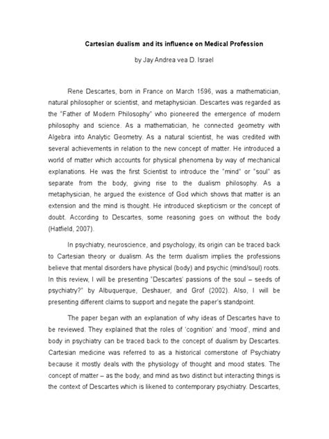 Image result for Cartesian Approach