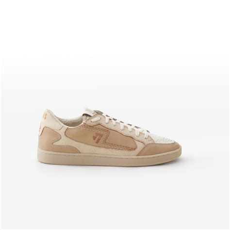 Gully Number 001 | Kulfi Rabri Beige & White Leather Sneakers | Shoes ...