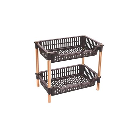 Sonal - Luxor 2 Tier Multi-Purpose Rack for Office, Kitchen Rack ...