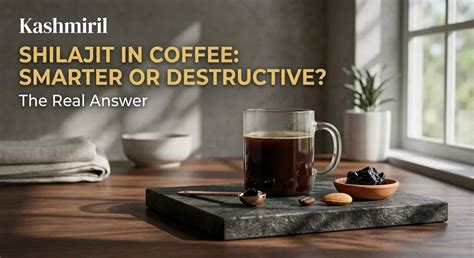 Shilajit in Coffee: Smarter or Destructive? The Real Answer – Kashmiril
