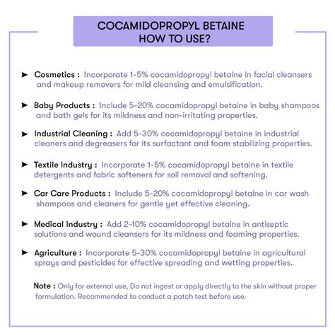 Buy Cocamidopropyl Betaine Online in India | Cocamidopropyl Betaine ...