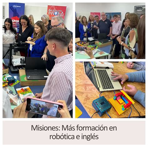 Inaugura la primera escuela de robótica e inglés en Misiones de la mano ...