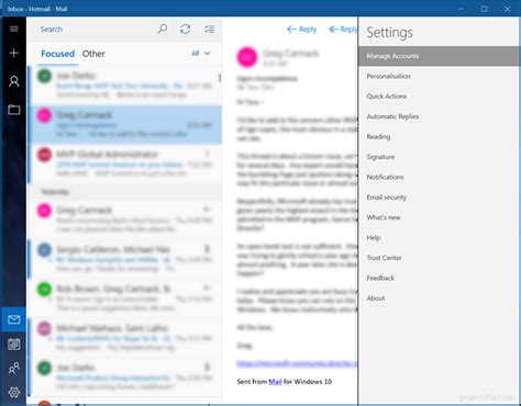 Windows Mail Tips and Tricks 的图像结果