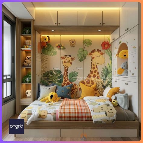 Creative Kids Bedroom Interior Design - Parent Friendly – Ongrid Design
