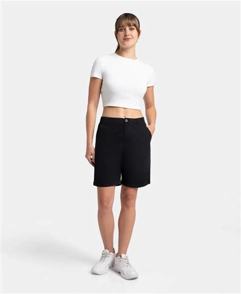 Buy Super Combed Cotton Woven Twill Fabric Relaxed Fit Shorts with ...