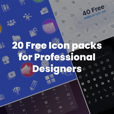 20 Free Icon packs for Professional Designers - Inspiration ...