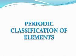 NCERT book Class 10 Science - Periodic Classification of Elements