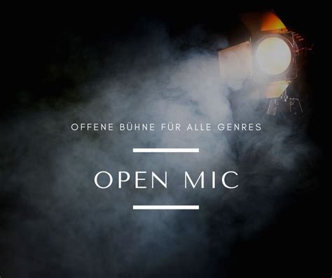 Open Mic - die offene Bühne, Haus der Sinne, Berlin, 26 May 2024 ...
