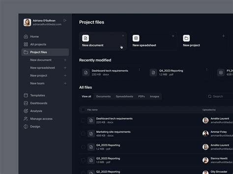 Image result for Modern Side Navigation