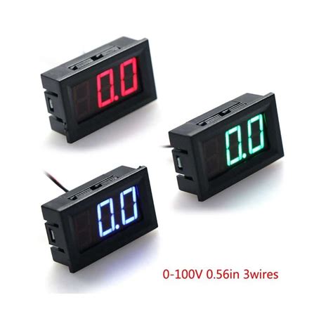 [Type 2] 0.56inch DC Two Wire LED Light Digital Voltmeter
