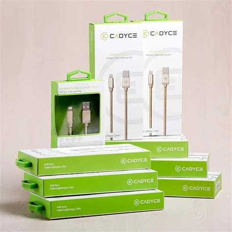 Cadyce CA-ULCG USB Sync Lightning Cable for iPod, iPhone & iPad - 1.2M ...