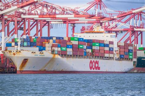 OOCL CHICAGO, Container Ship - Details and current position - IMO ...