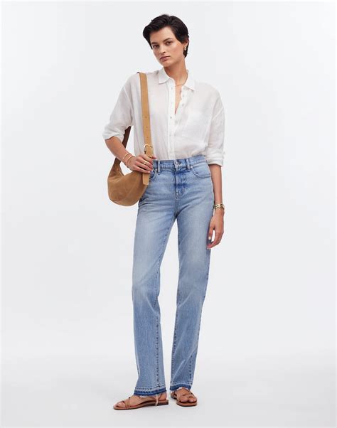 The '90s Straight Mid-Rise Jean | Madewell