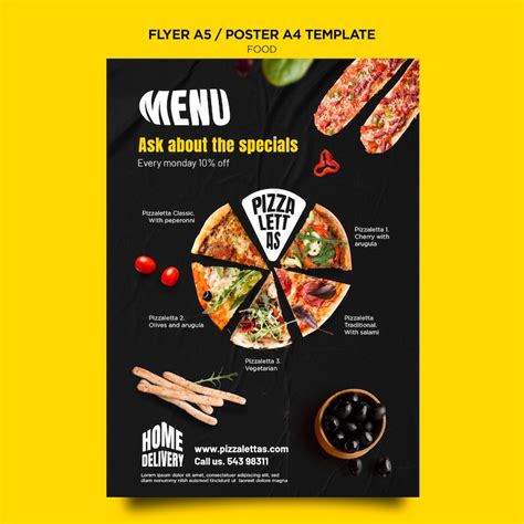 Pizza menu png Images - Free Download on Freepik