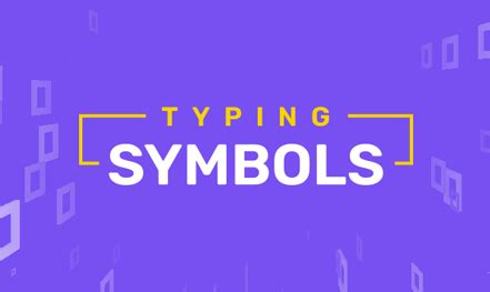 Typing Symbols Practice 的图像结果