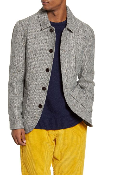 WAX LONDON Elland Harris Tweed Wool Jacket, $221 | Nordstrom | Lookastic