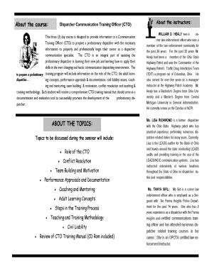 Fillable Online cto parma form Fax Email Print - pdfFiller