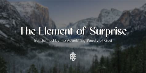Carolyn Weber: "The Element of Surprise" | Eliot Society