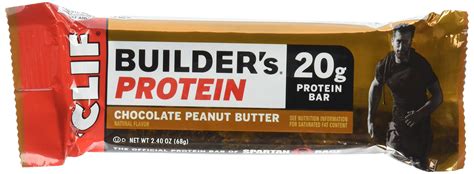 Clif Chocolate Peanut Butter Builder Bar 6 Count, 14.4 Oz - Walmart.com