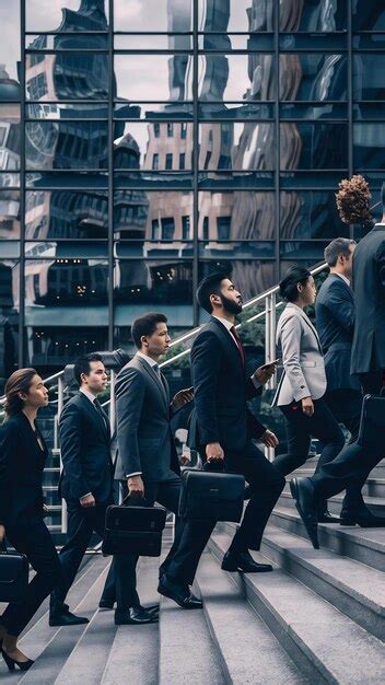 Business People Walking High View 的图像结果