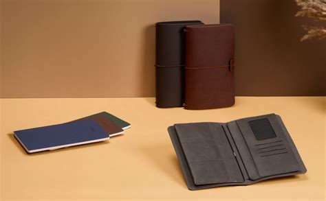 Sheaffer Quikrite Leather Journal - Brown : Amazon.in: Office Products