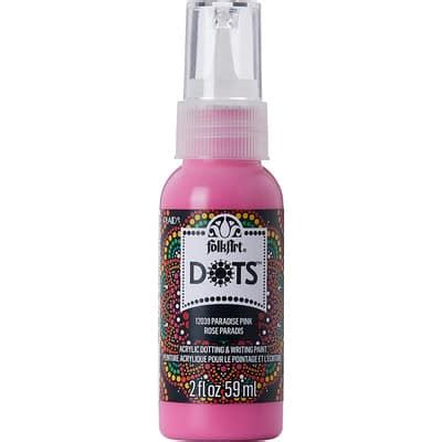 FolkArt® Dots™ Acrylic Dotting & Writing Paint, Color: 12039 Paradise ...