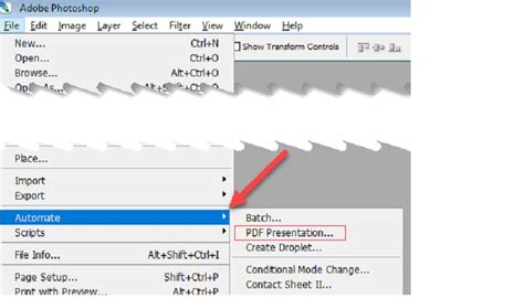 How to Make a Single Page or Multi-page PDF in Photoshop?